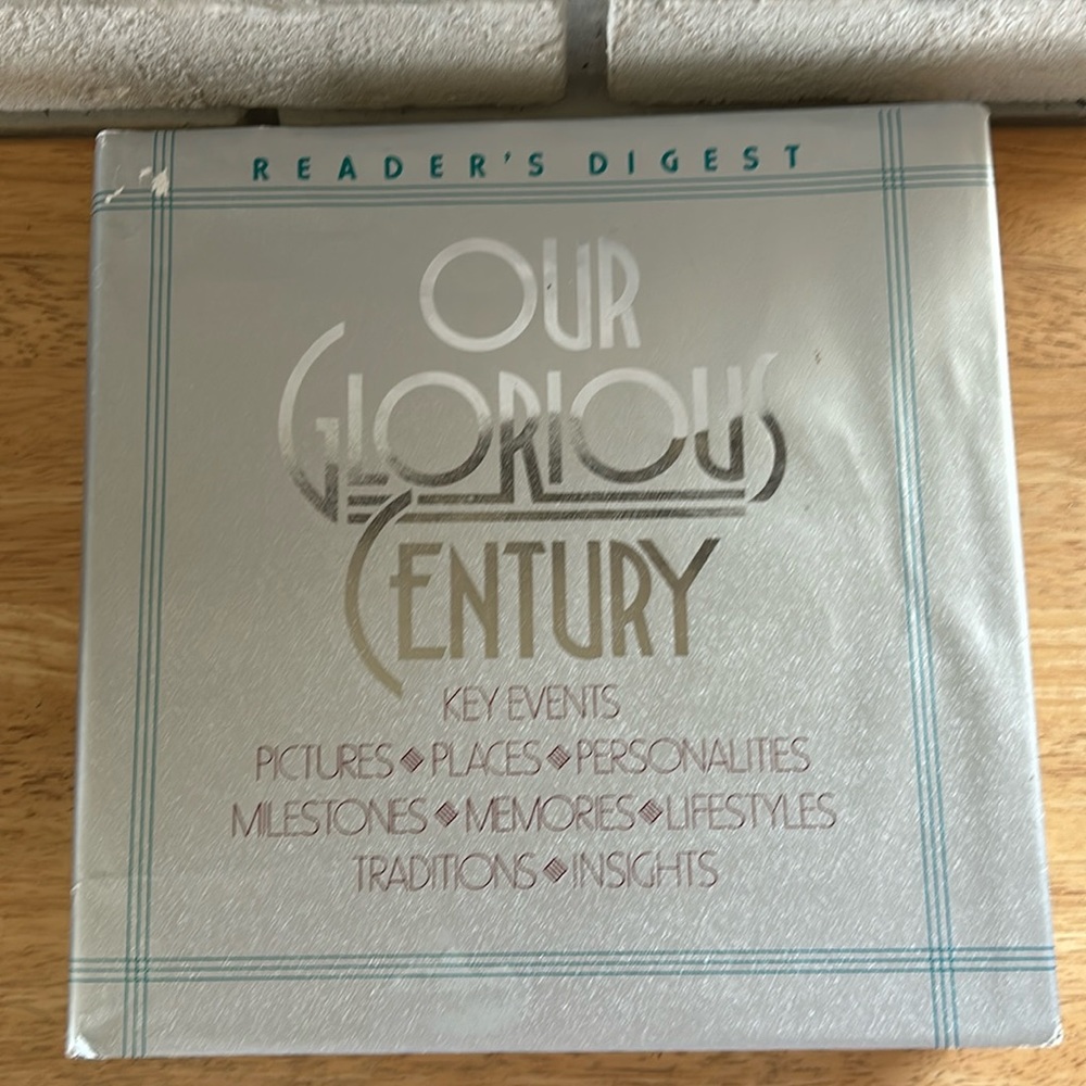 Reader’s Digest “Our Glorious Century” Coffee Table Book